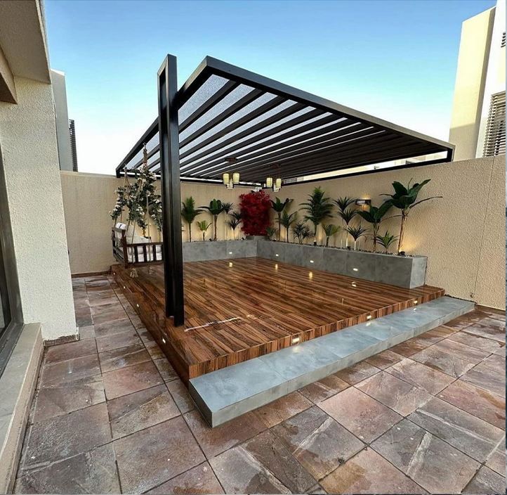 صورة من أعمال تنسيق الحدائق
